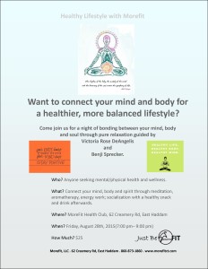 Body mind connection event